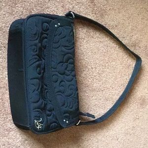 Vera Bradley Black Pocket Book